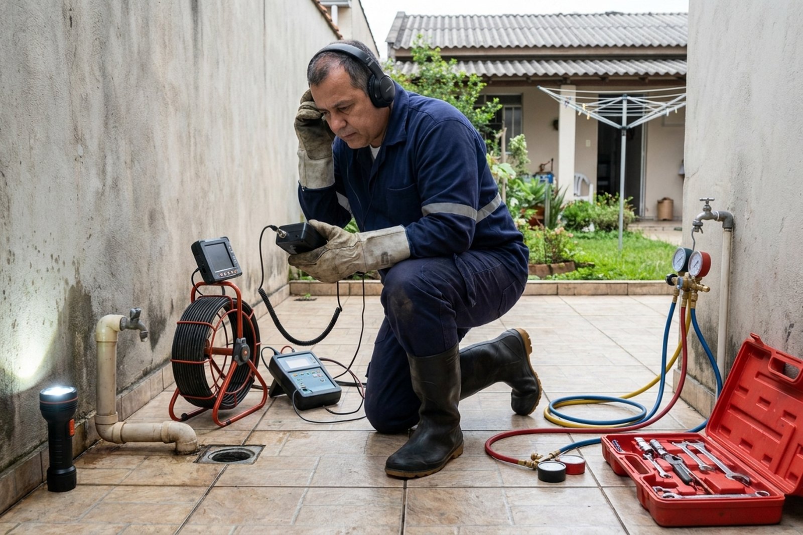 Detecção de Vazamento de Esgoto em Sorocaba‑SP